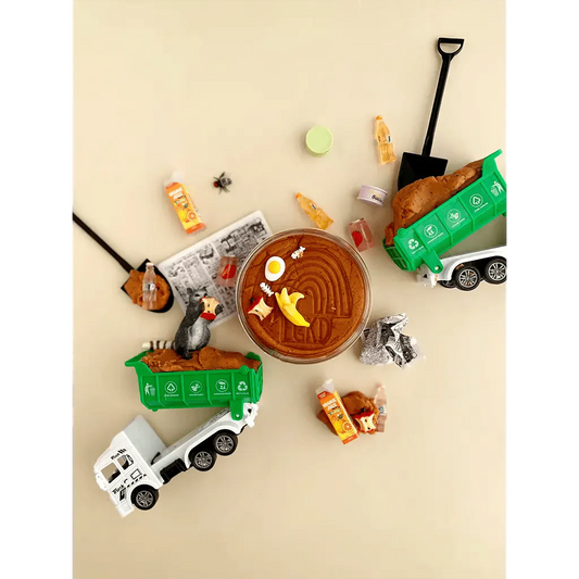 Garbage (Root Beer) Sensory Play Dough Kit