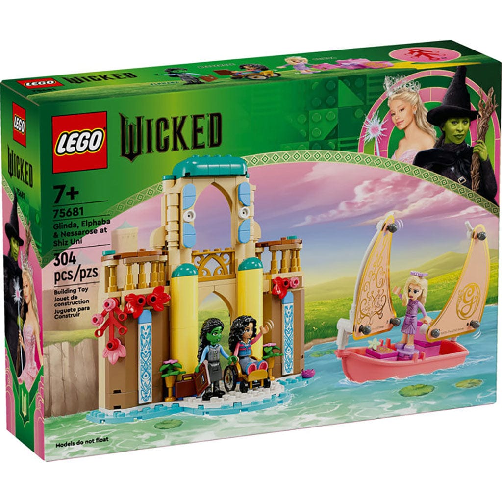 Lego Wicked: Glinda, Elphaba, & Nessarose at Shiz University
