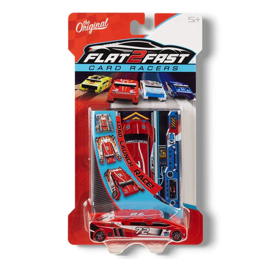 Red Flat 2 Fast Card Racers