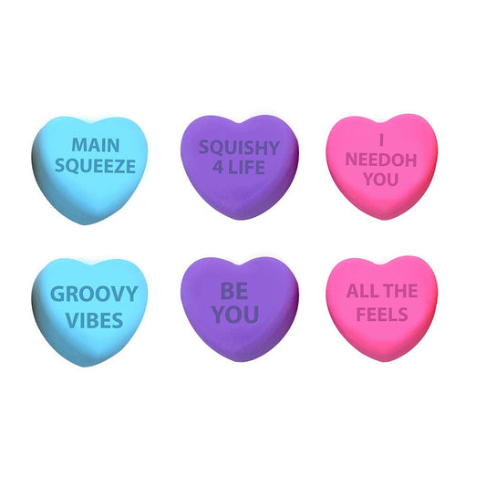 Needoh Color Changing Squeeze Hearts