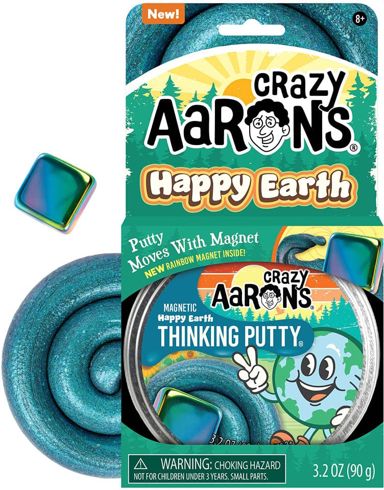Crazy Aaron's Magnetic Happy Earth Thinking Putty