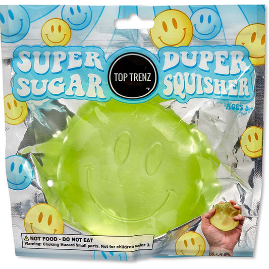 Super Duper Sugar Squisher Happy Face
