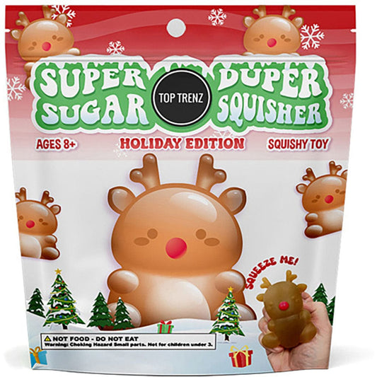 Super Duper Sugar Squisher Reindeer