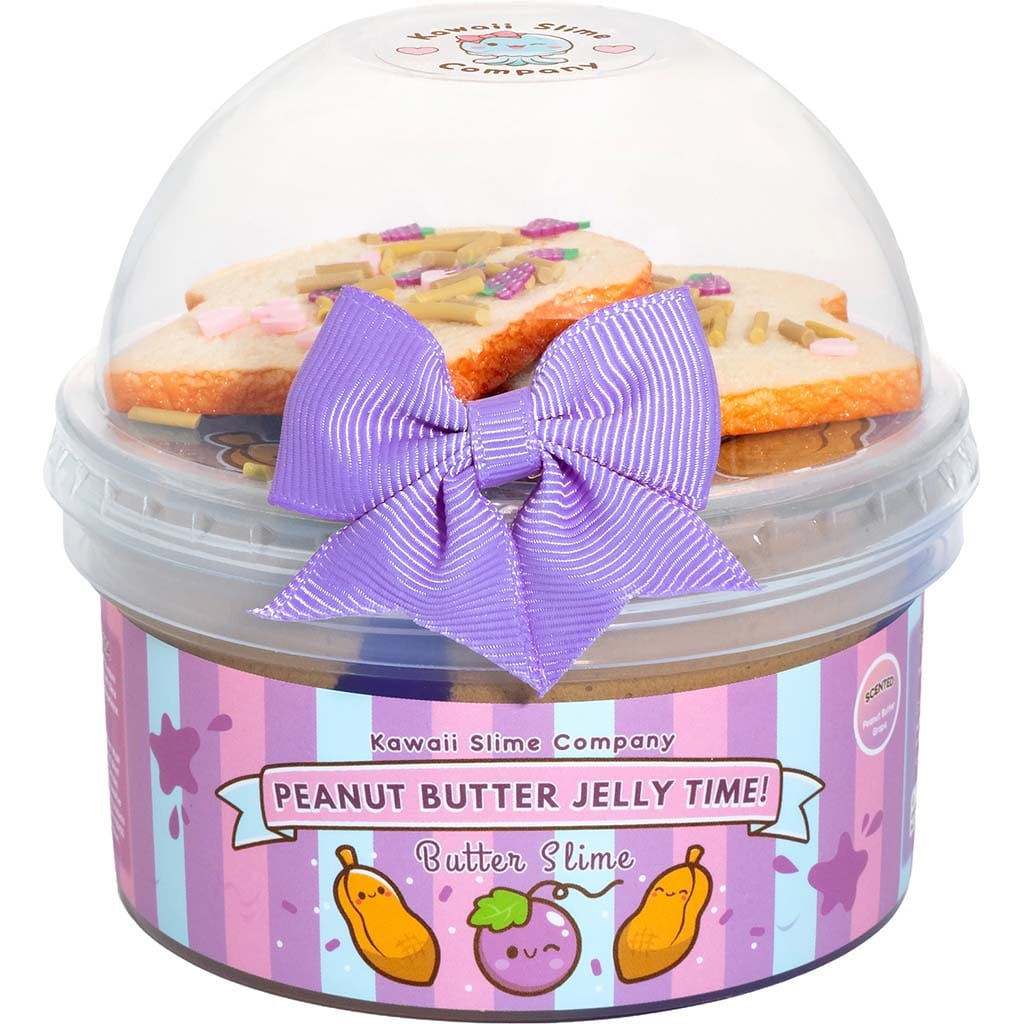 Peanut Butter Jelly Time Butter Slime
